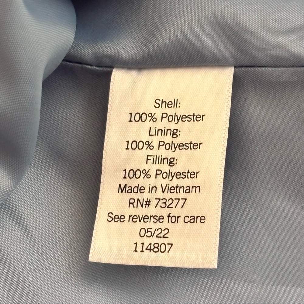 Croft & Barrow Women’s Light Blue Quilted Puffer Jacket size XL - Picture 5 of 9